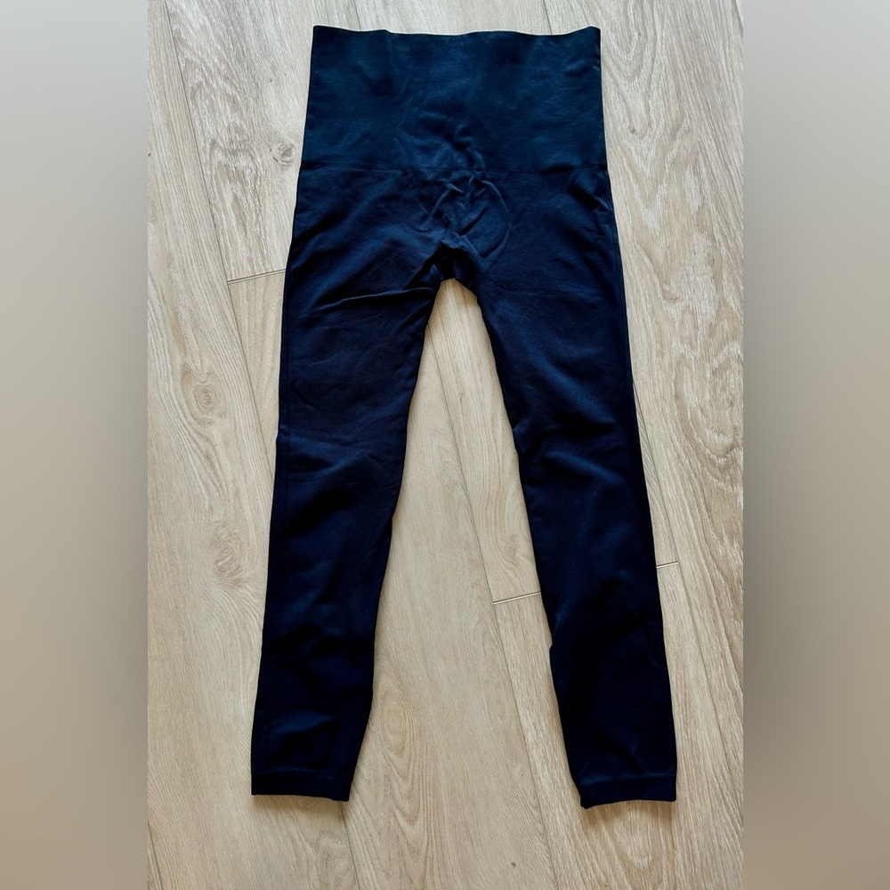 Spanx Dark Navy Blue Leggings 1X